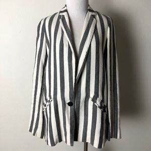 Striped Zara Blazer